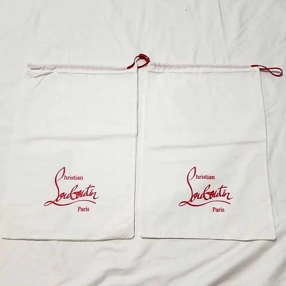 2 Christian Louboutin Paris Dust Bags - Picture 1 of 5